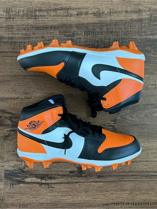 Jordan 1 Mid TD Cleat ‘Shattered Backboard’ (size mens 14.5)