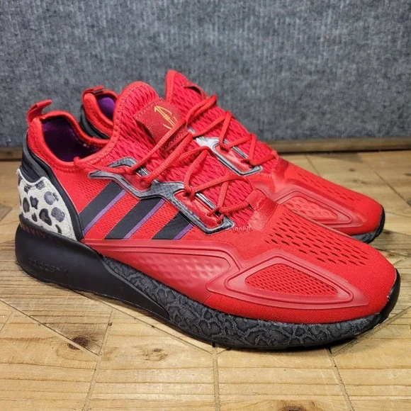 Adidas ZX 2K Boost Jalen Ramsey Shoes Mens Size‎ 11.5 Red Black Survival Is Rare