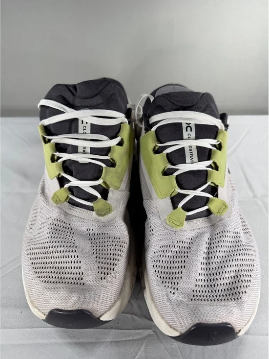 On Cloud Running Shoes Size US 11 EU 43 with Light Green Accents