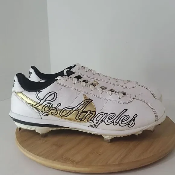 Nike Lunar Cortez 2022 All Star White Black Baseball Cleats Size 12.5 CV5565-101