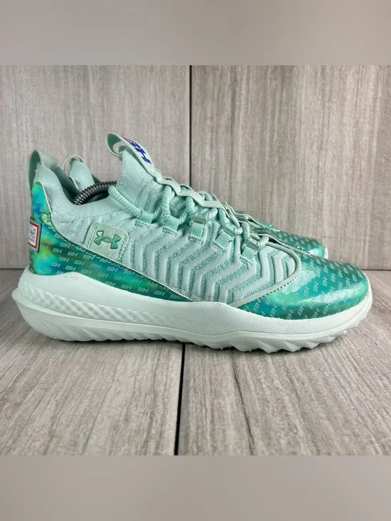 NEW RARE Under Armour Bryce Harper 9 Gem MT Turf Shoe PE x PSA Men’s Size 8.5