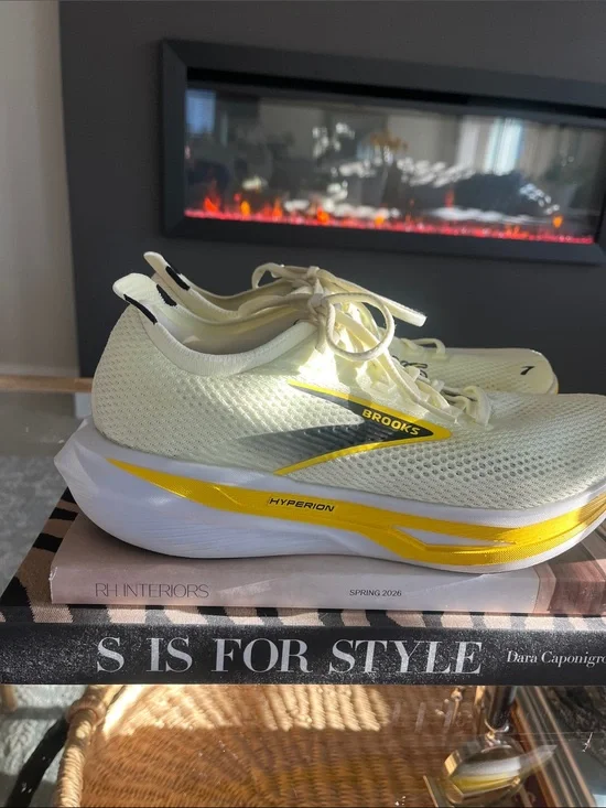 Brooks Hyperion 3 Men’s Running Shoes - Pale Yellow/Yellow