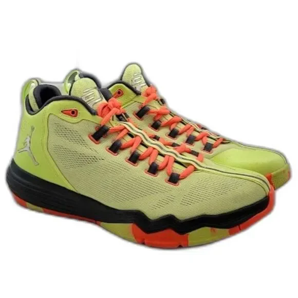 Jordan CP3 IX AE X Poison Lime Green Orange Basketball Shoes Street Men's 9.5
