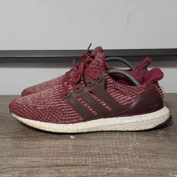 Adidas Ultraboost 3.0 Men's Athletic Running Shoes Sneakers Size 10.5 Red