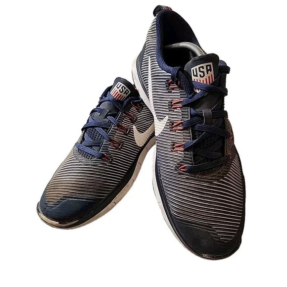 Nike Mens Shoes Sneakers Team‎ USA Free Train Versatility Crest Athletic Size 11