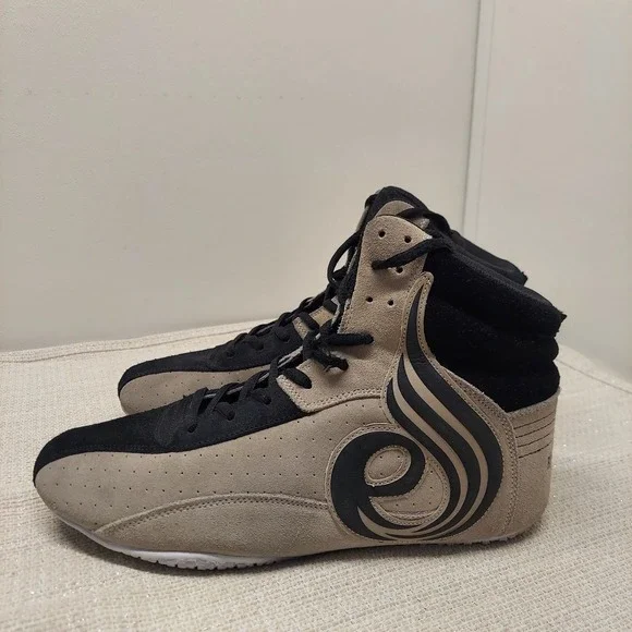 Ryderware Raptor Shoes D-Mak Men's Size 10 Cork Look And Black Detail Hi-top