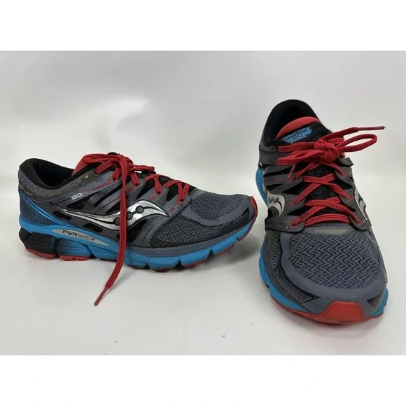 Saucony Mens Zealot ISO S20269-2 Gray Running Shoes Sneakers Size 9M US‎