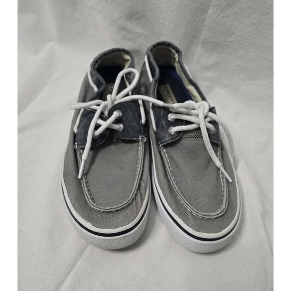 mens sperry boat shoes‎ size 7.5 Grey/Navy
