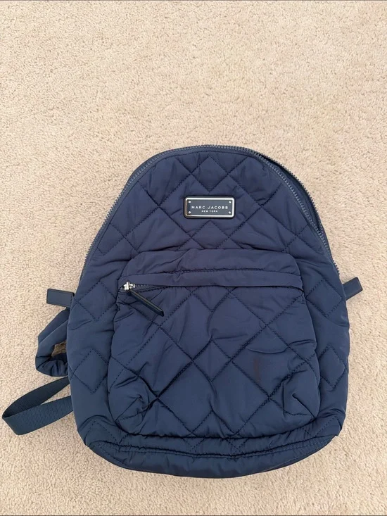 Marc Jacobs Navy Backpack