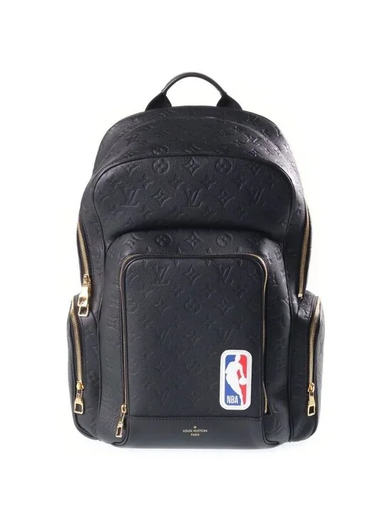 Louis Vuitton NBA Collaboration Monogram Empreinte Basket Backpack Black Leather