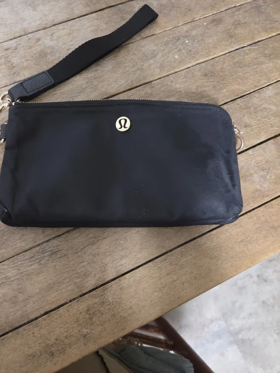 lululemon athletica Black Wristlet Pouch