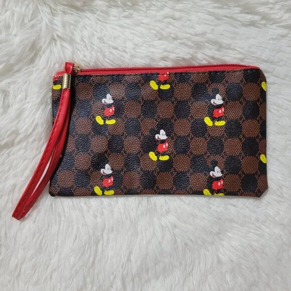 Mickey Mouse Design Wristlet