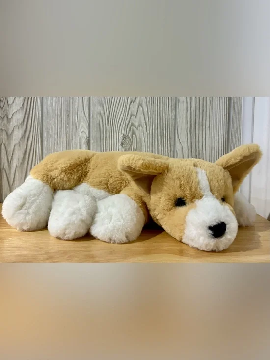Douglas Rudy Corgi Plush #1645 Retired Tan White Floppy Dog 13” 2022