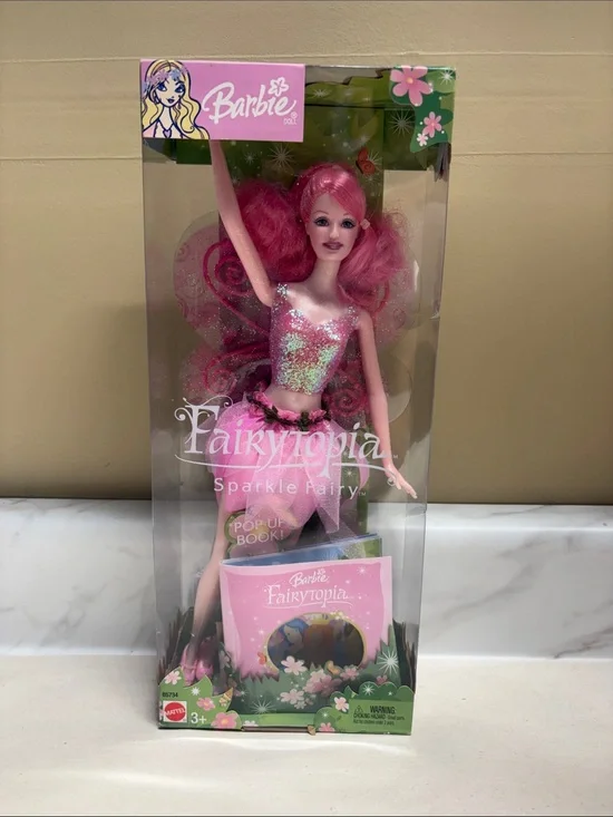 Barbie Fairytopia Sparkle Fairy Doll - Pink