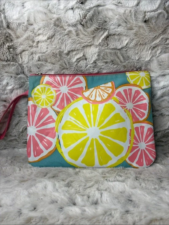 Royal Standard Bright Citrus Print Wet/Dry Bag for Pool or Beach