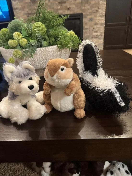 Webkinz stuffed animals