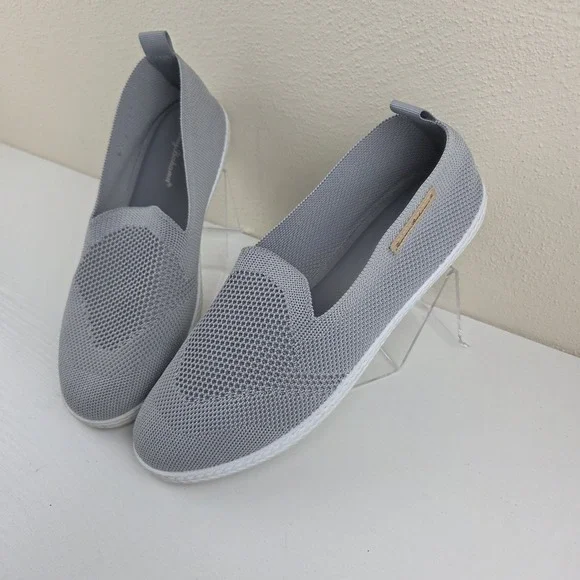Tommy Bahama‎ Women 8.5 Gray Slip On Shoe Boat Comfort
