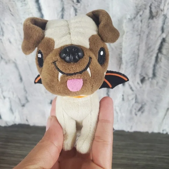 Hallmark Halloween Puppy Dog Vampire Costume Bat Mini Plush Toy‎ Dracula