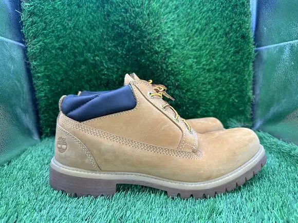 Timberland Classic Oxford 73538 Chukka Boot Men's 9 Brown Leather Round Toe