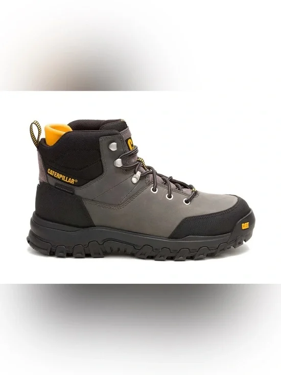 Caterpillar Men Threshold Rebound Hiker Waterproof Steel Toe Work Boots black 13