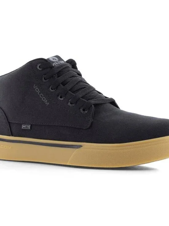 Men's Volcom Composite Toe Wedge Sole Metguard Mid Work Shoe VM30119 Size 8.5