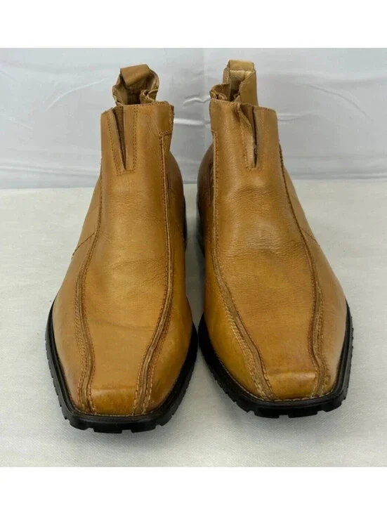 J.M Matavelli Men's Size 45/US Size 11.5 Leather Ankle Boots