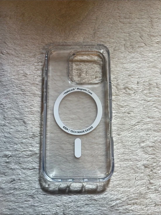 iPhone 16 Pro Clear and Frosted HaloLock Magnetic iPhone Case