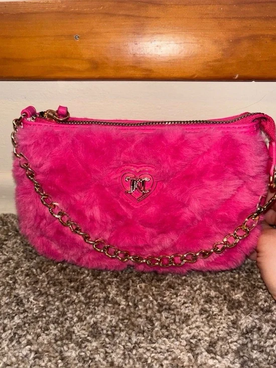 Juicy Couture Lets Get Cozy Shoulder Bag