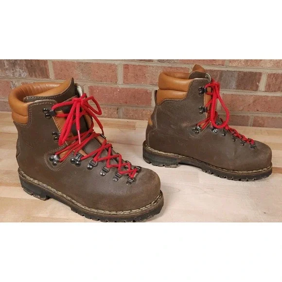 Alico Guide Mountaineering Classic Italian All Leather Boots Men US Size‎ 9 W