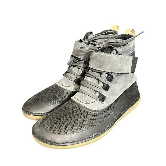 Clarks Boots Mens 8 Nature Star Wars Last Jedi Rey Ankle High Lace Up‎ Shoes