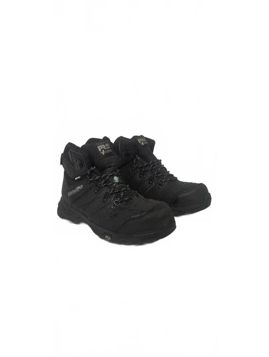 Timberland PRO Men's A2CB8 Switchback Waterproof Composite Toe Boots Black 8.5W
