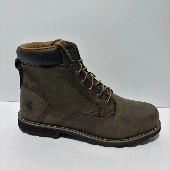Carhartt Men’s Frontier 6” Composite Toe Boots Brown, Size 14 Wide