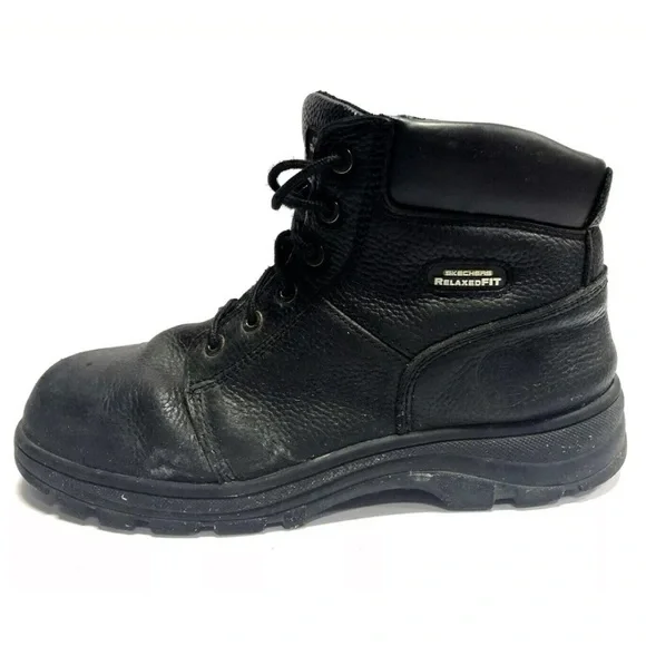 Timberland Pro Men’s Pit Boss Steel Toe Work Boots Black, Size 11.5 M.