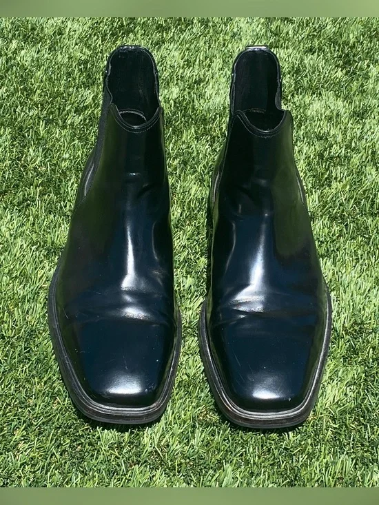 Vintage 90’s Cole Haan Pull On Chelsea Boots Mens 11.5 Black C02900 Waterproof