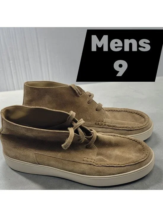 Vince Men's Tacoma Chukka Suade Sneakers Size 9 EU 42.5