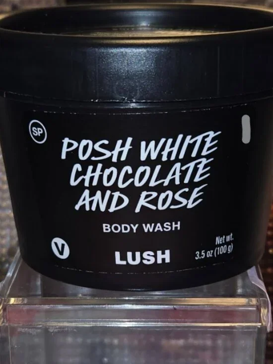 Posh White Chocolate & Rose body wash
