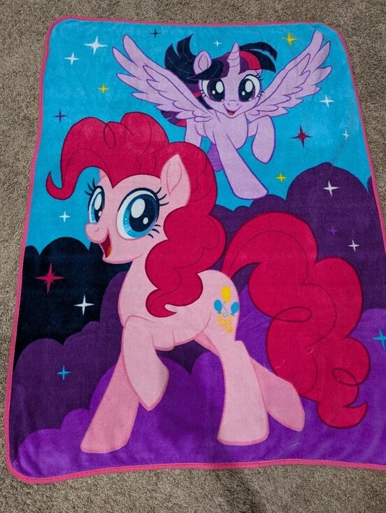 My little pony blanket small pinkie pie twilight sparkle