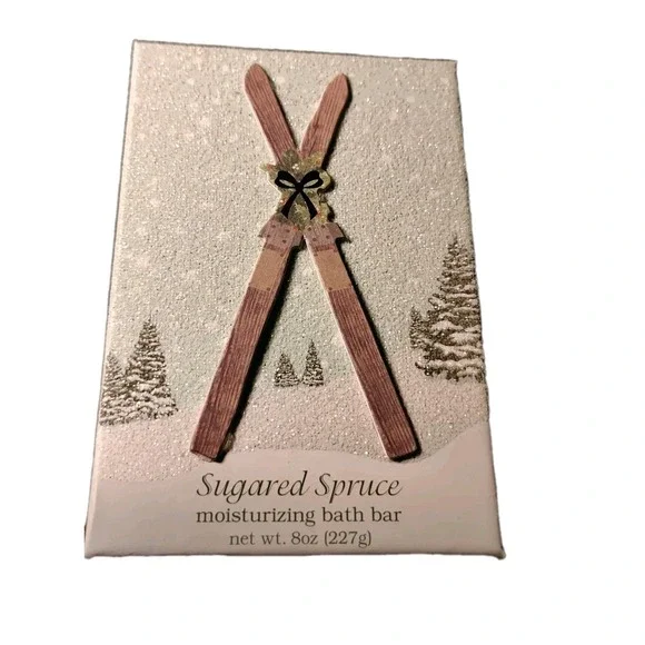 Sugared Spruce Moisturizing Bath Bar Soap CST 8oz Bar w/ Gift Box Alpine Ski NOB