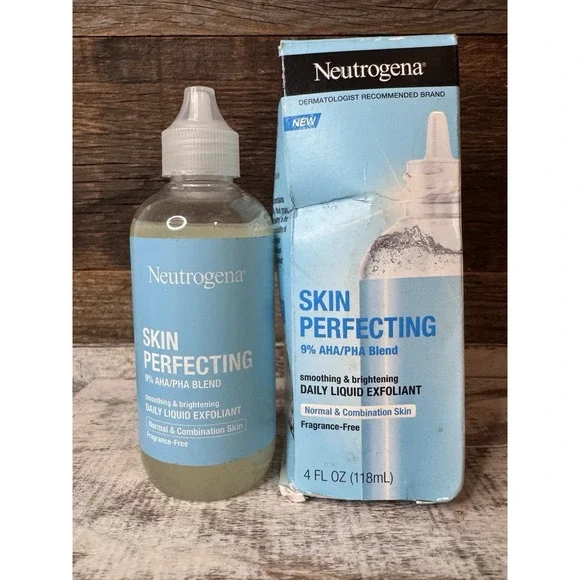 Neutrogena Skin Perfecting‎ Daily Liquid Exfoliant 4 fl oz | NIB | MSRP = $19
