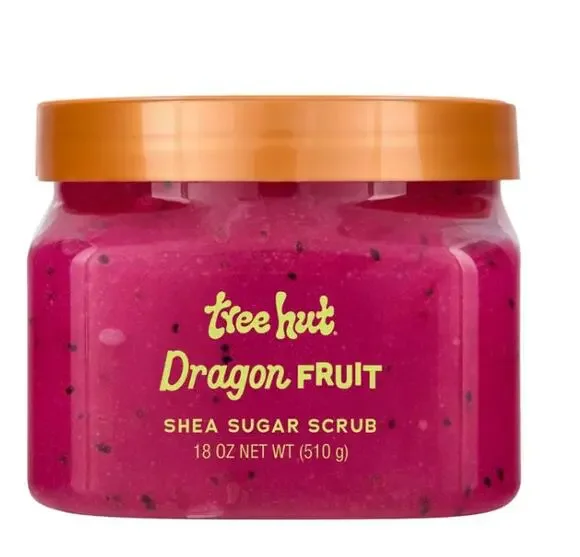 Tree Hut | DRAGON FRUIT body Scrub |  Peach & Pineapple Scent 18oz.