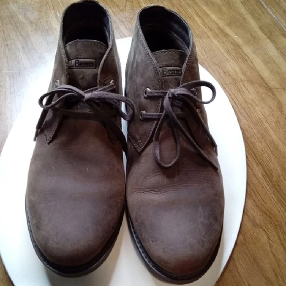 L.L. Bean Men's Brown Leather Shoes