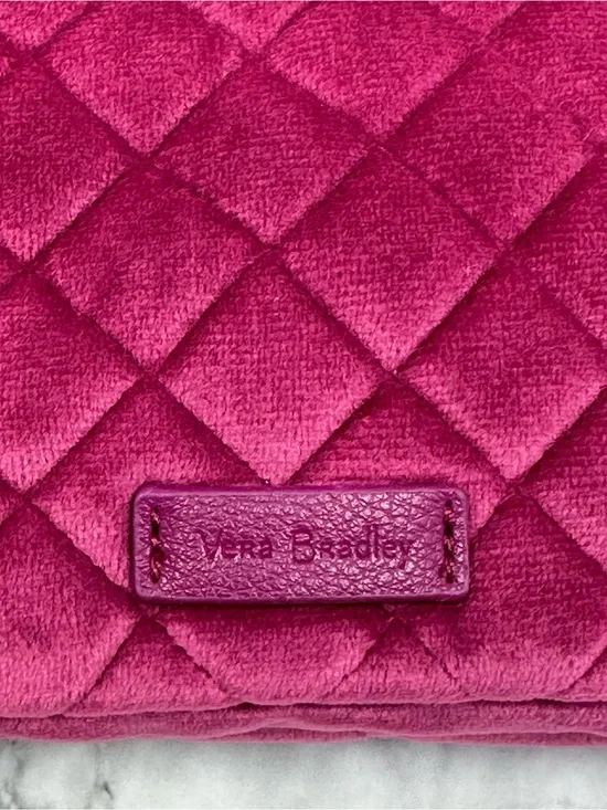 Vera Bradley Hot Pink Quilted Cosmetic Case