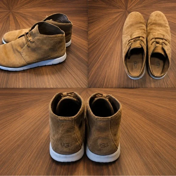 UGG Men’s Chestnut Suede Chukka Boots, Size 12