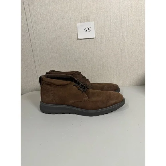 ECCO Mens Turn GORE-TEX Chukka Boots Cocoa Brown Suede 633124 45 EU 11-11.5 US
