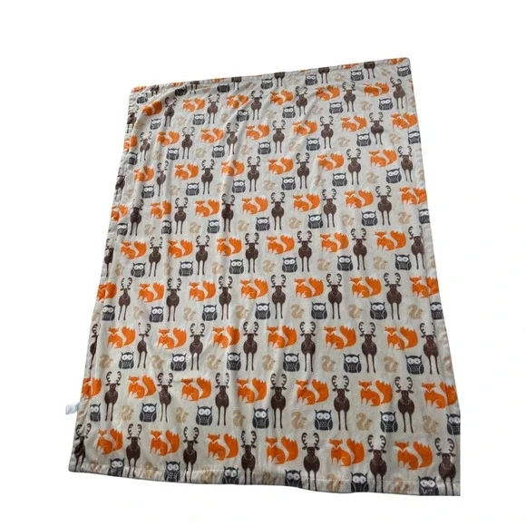 Baby Vision Woodland Animal Baby Blanket 30