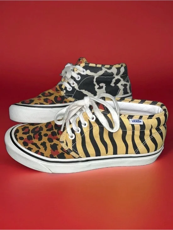 VANS Chukka 49 Dx -Anaheim Factory Collection -Print Mix / Flax- Mens9 Woman10.5