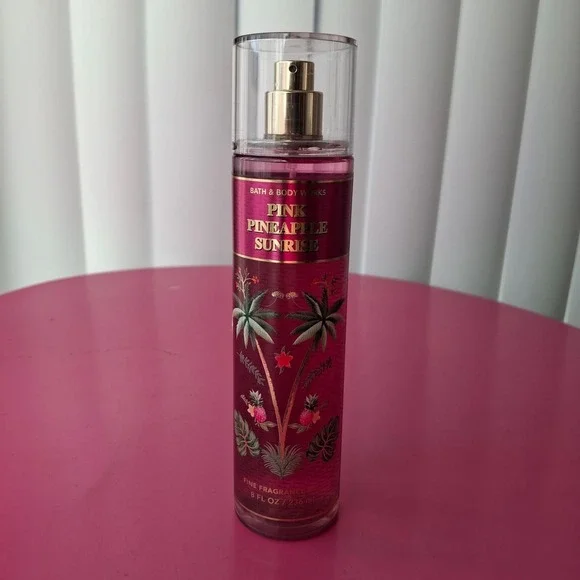 Bath & Body Works PINK PINEAPPLE SUNRISE Fine Fragrance Mist 8 oz Tropical Spray