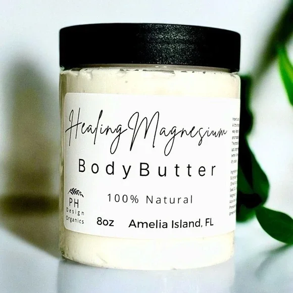 Magnesium‎ Body Butter 8oz - Muscle Tension Relief