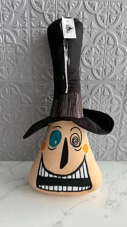 Disney Parks Nightmare Before Christmas Mayor 2-Sided Plush Throw Pillow NWT