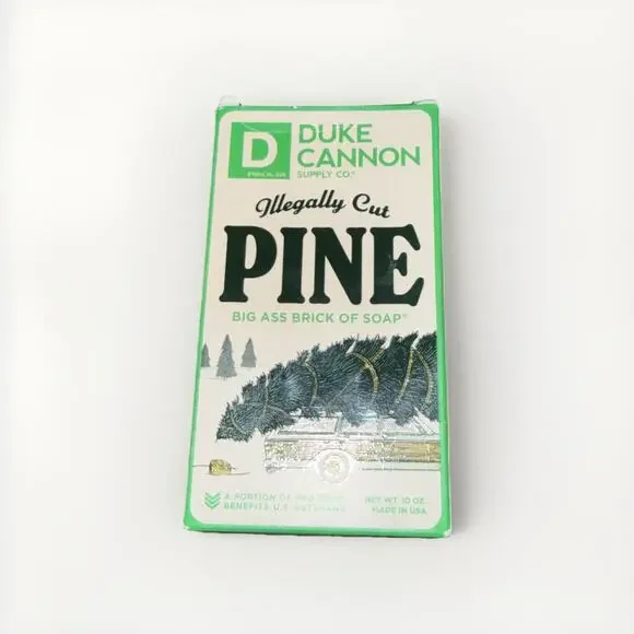 Duke Cannon Illegally Cut Pine Big Ass Brick of Soap 10 oz Bar